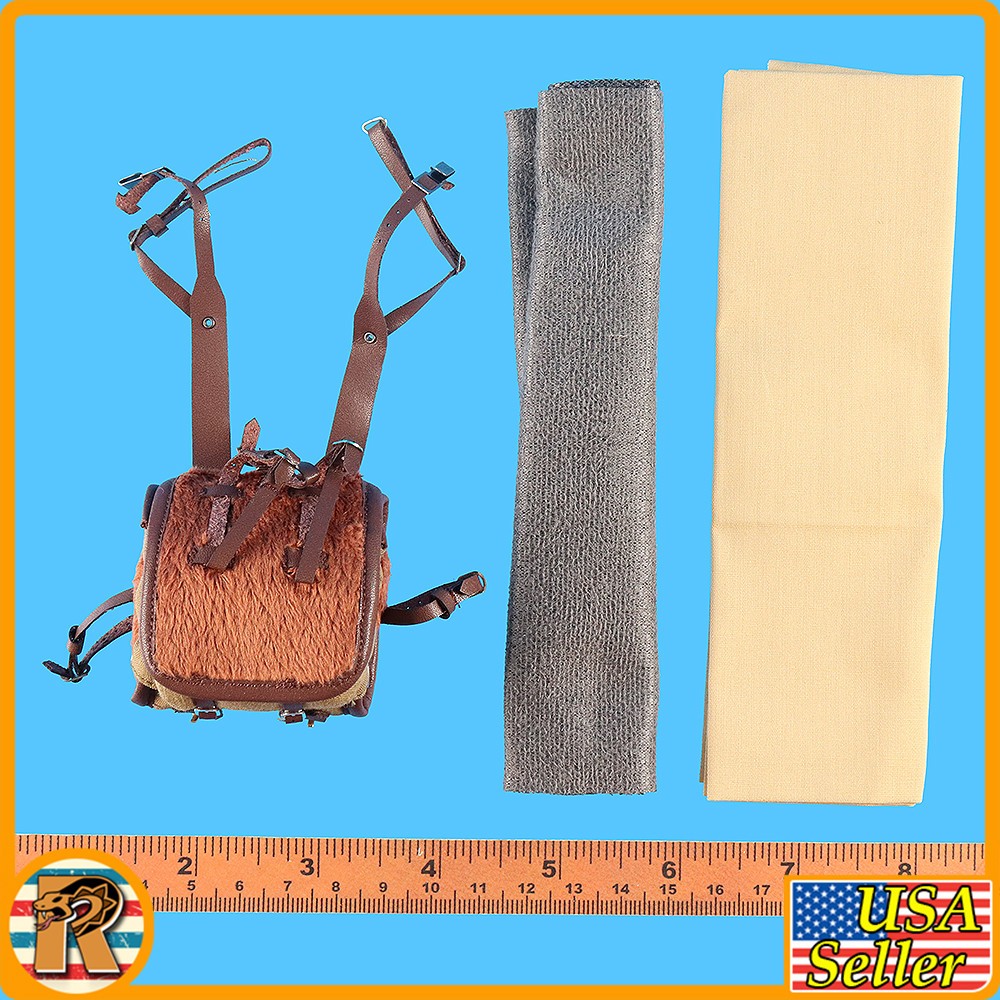 Rabbit Boy - Backpack & Bedrolls - 1/6 Scale Facepool Action Figures