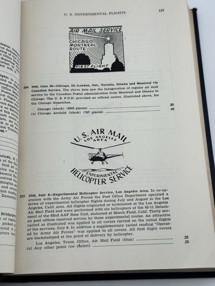 American Air Mail Catalogue 1947 Edition Vol I