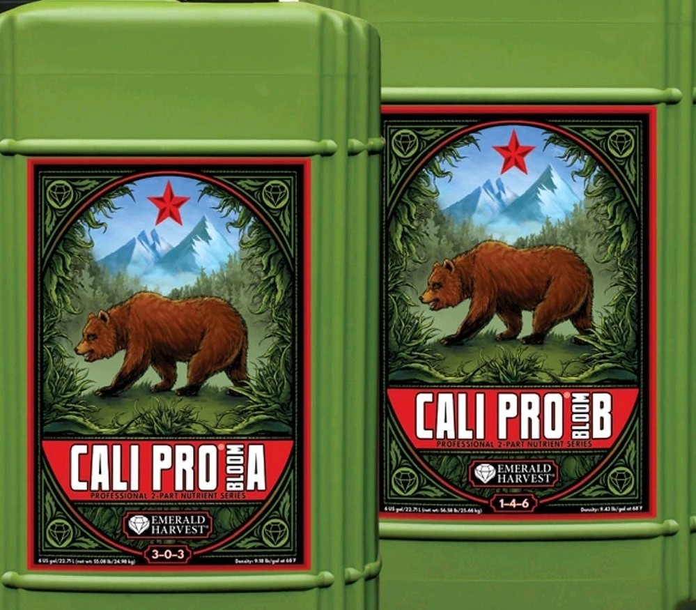 Emerald Harvest Cali PRO BLOOM A&B 30mL Each