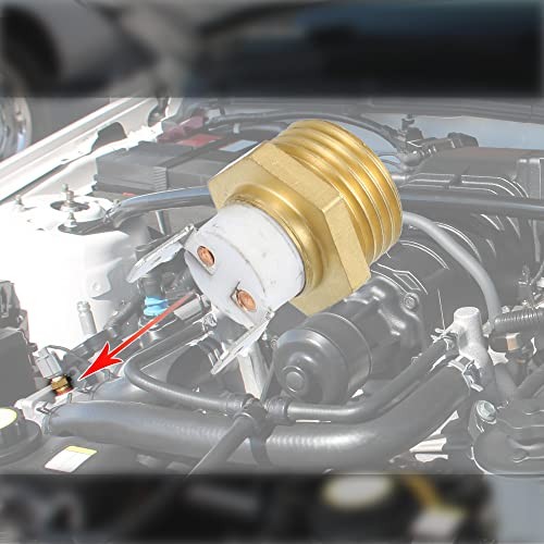 Universal Automotive Radiator Engine Cooling Fan Temperature Thermo Sensor