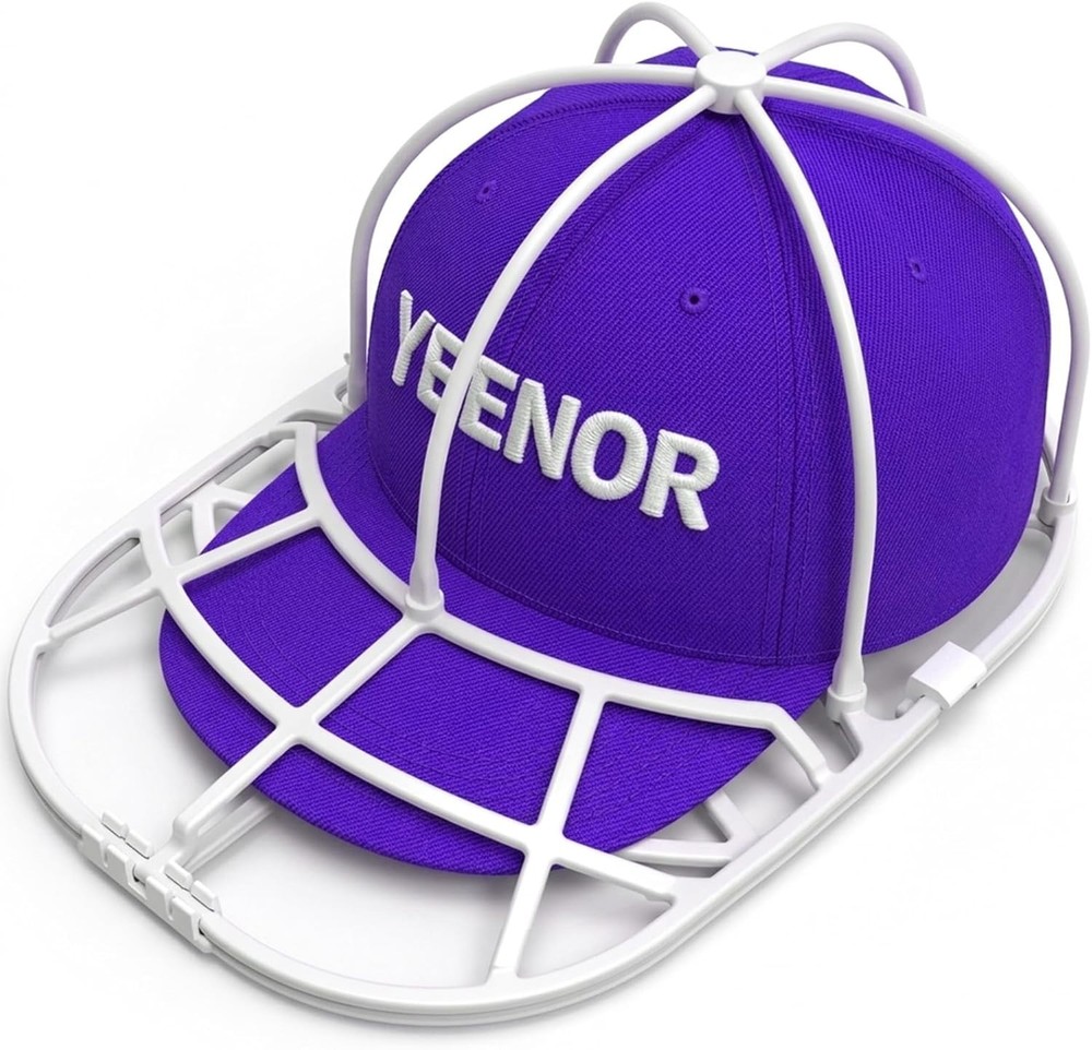 Space-Saving Hat Washer Cage - Ultimate Cleaner & Protector for Cap Care, 1 Pack