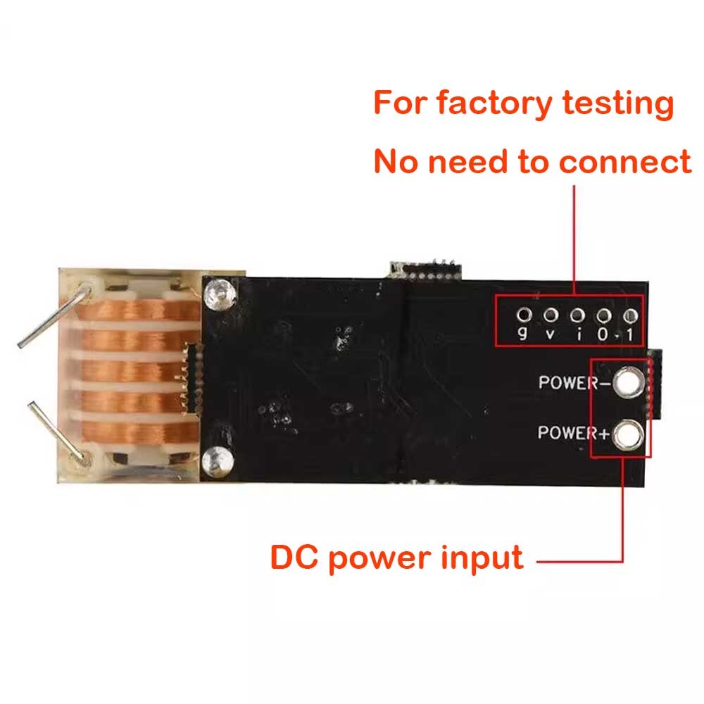 2PC DC High Frequency AC High Voltage Generator Inverter Boost Arc Ignition Coil