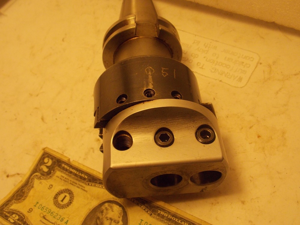 Criterion DBL-203 Micrometer 3/4" Boring Head CAT40 Command Tool Holder