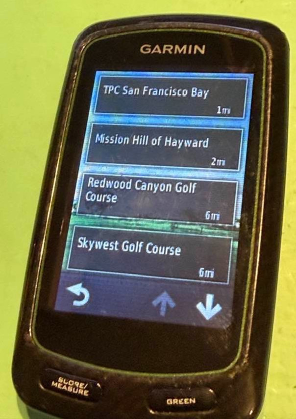 GARMIN APPROACH G6 GPS POWERED GOLF RANGEFINDER MISSING POWER BUTTON COVER