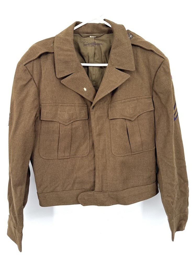 WWII Army Jacket 3rd Brown Coat Jacket