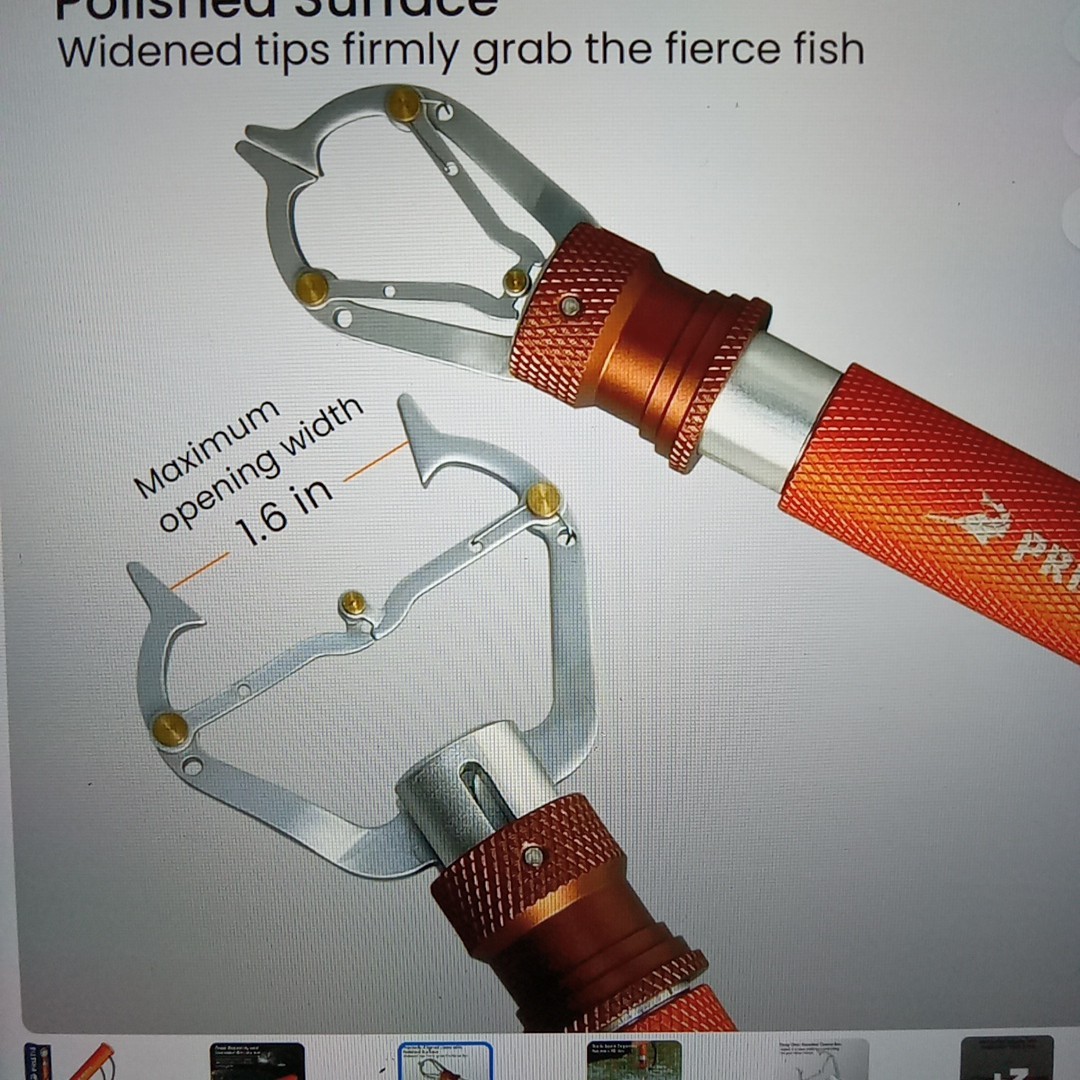 Pristis Metal Fish Lip Gripper