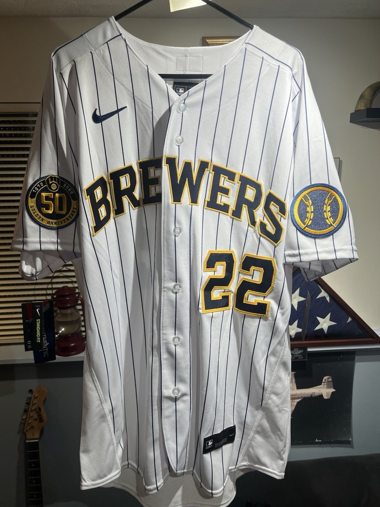 Fanatics Christian Yelich Authentic Jersey Autographed (Pulled)￼￼