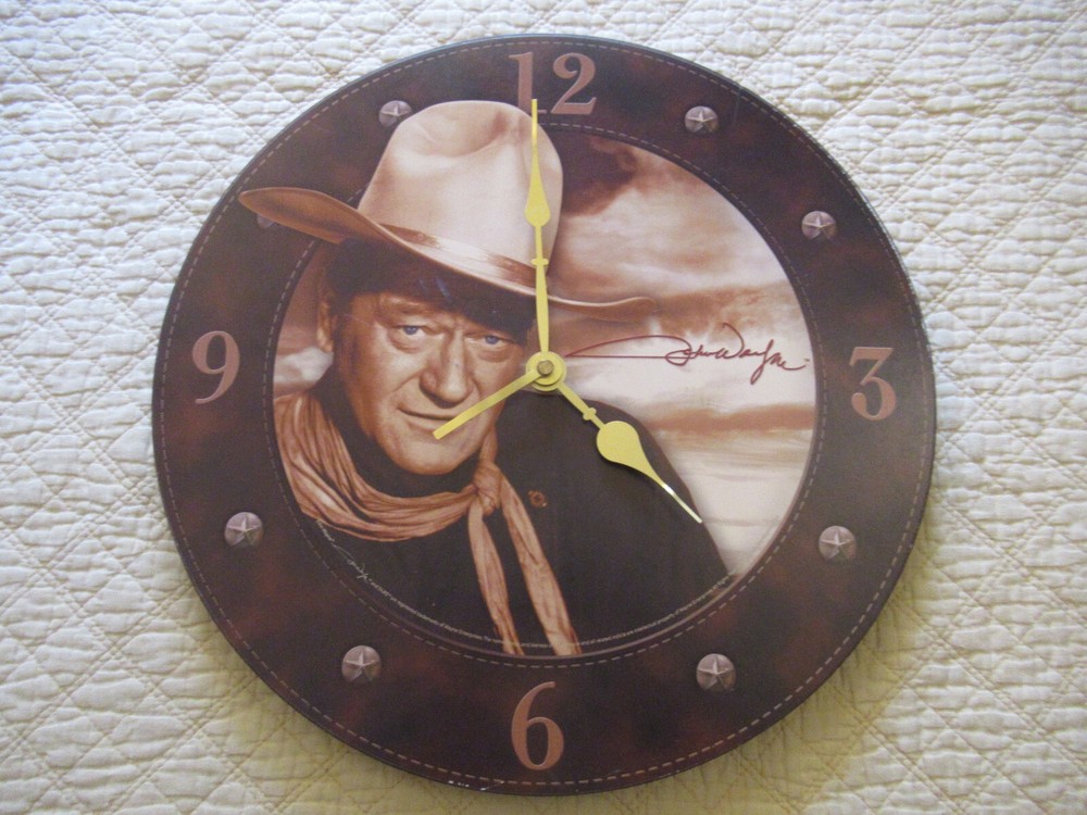 John Wayne Wall Clock (Hobby Lobby)
