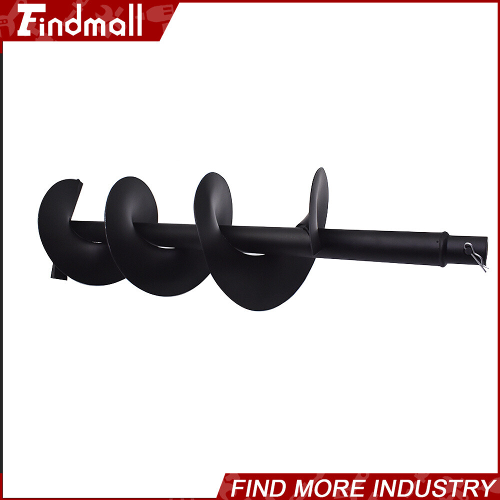 Findmall 8 Inch Earth Auger Drill Bit for Gas Powered Digger