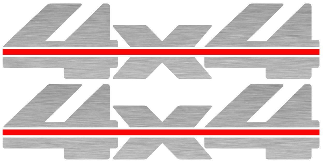 1988 - 1997 4x4 Decals for Chevy Silverado GMC Sierra 1500 2500