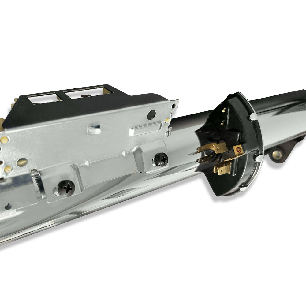 30" Steering Column Automatic & 14" Trinity Steering Wheel & Smooth Horn Button