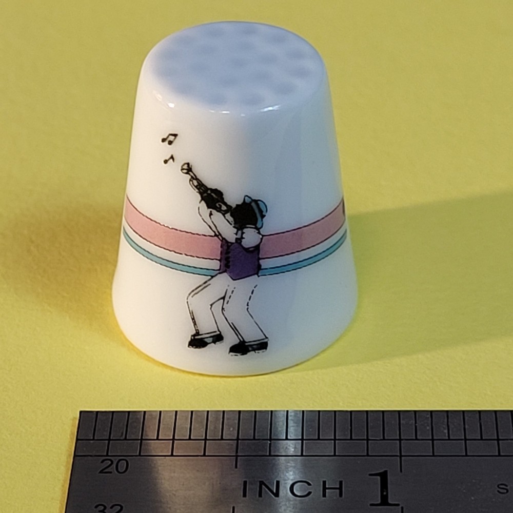 Vintage New Orleans Jazz Thimble