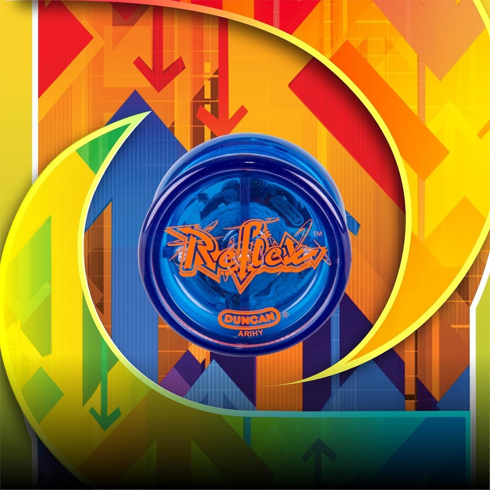 Vibrant Red Reflex Yo-Yo for Beginners - Automatic Return & Easy Handling