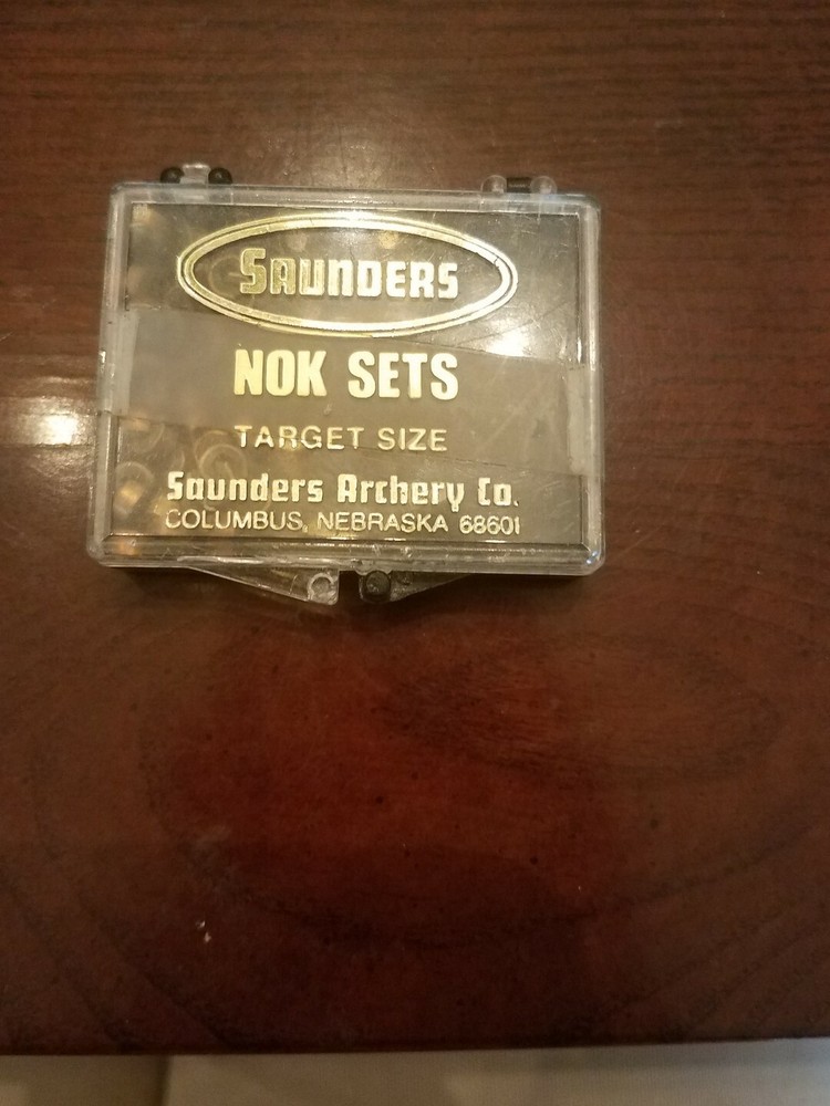 Saunders Nok Sets Target Size Archery