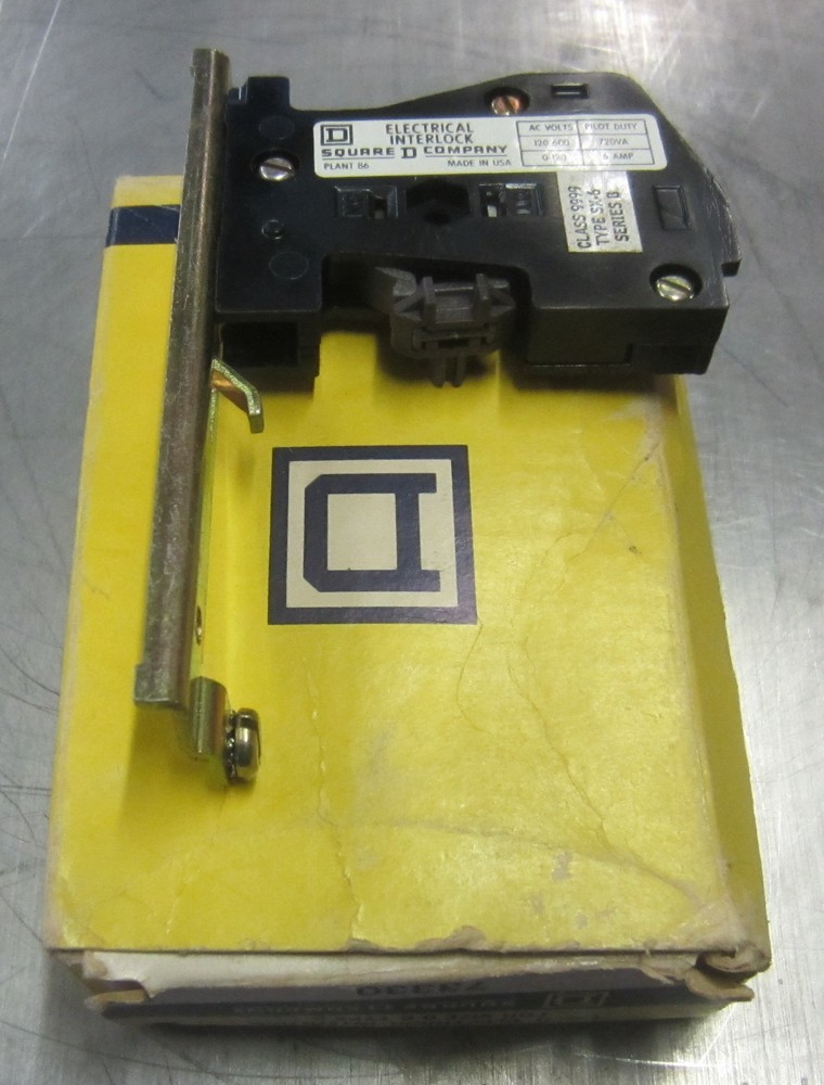 Square D - Electrical Interlock Type SX-6 #73330 NIB