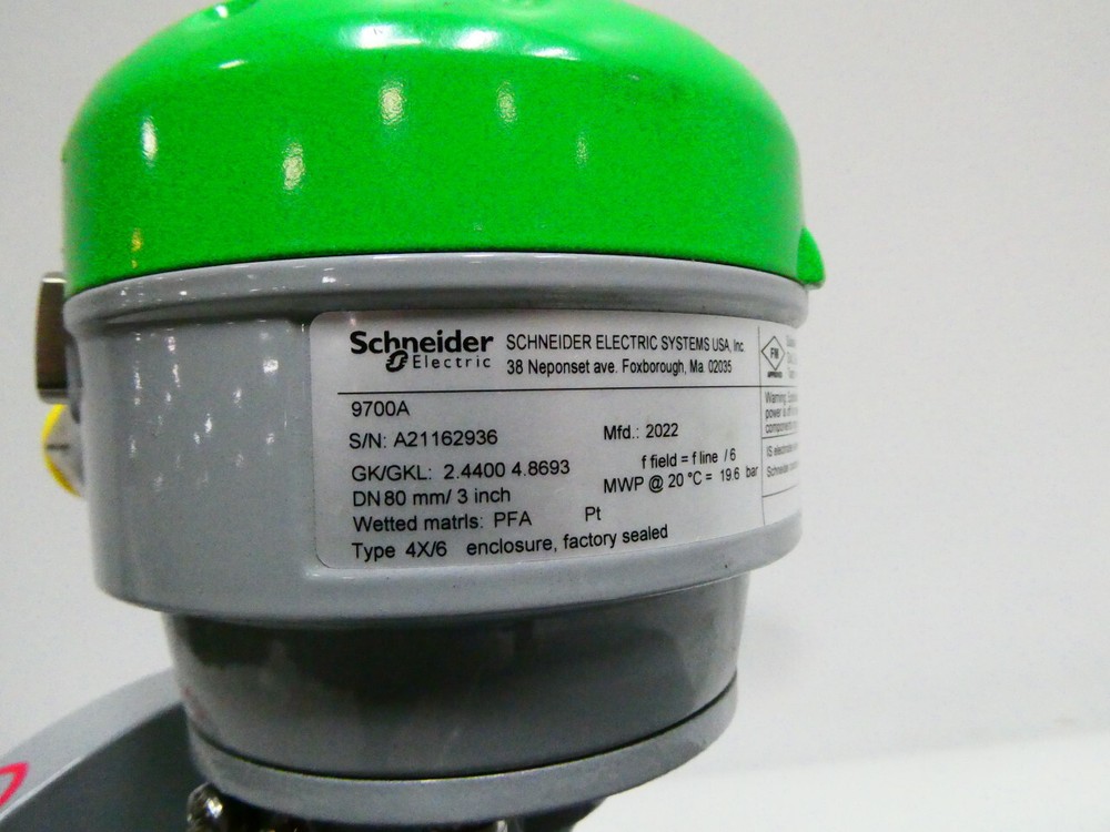 Schneider 9700A Magnetic Flow Meter 3in 150