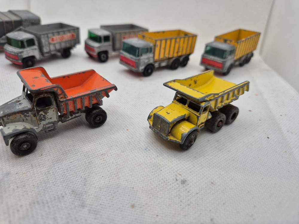 matchbox lesney bundle Construction Vehicles X7 Vintage