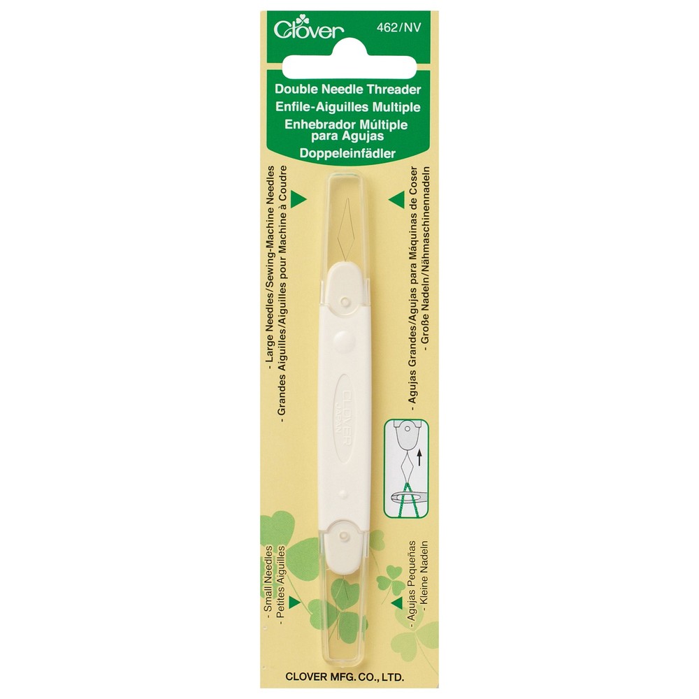 Clover Double Needle Threader [CL462NV]