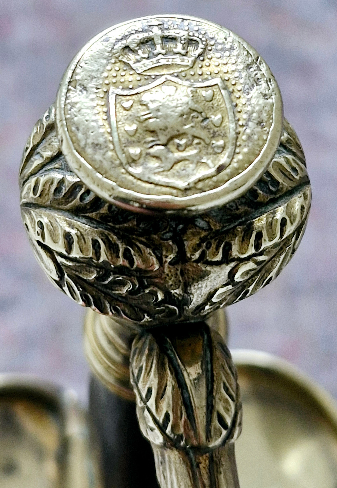 Antique 19th Cen Danish Courtiers Court Officers Dress Sword by J. Herazcek