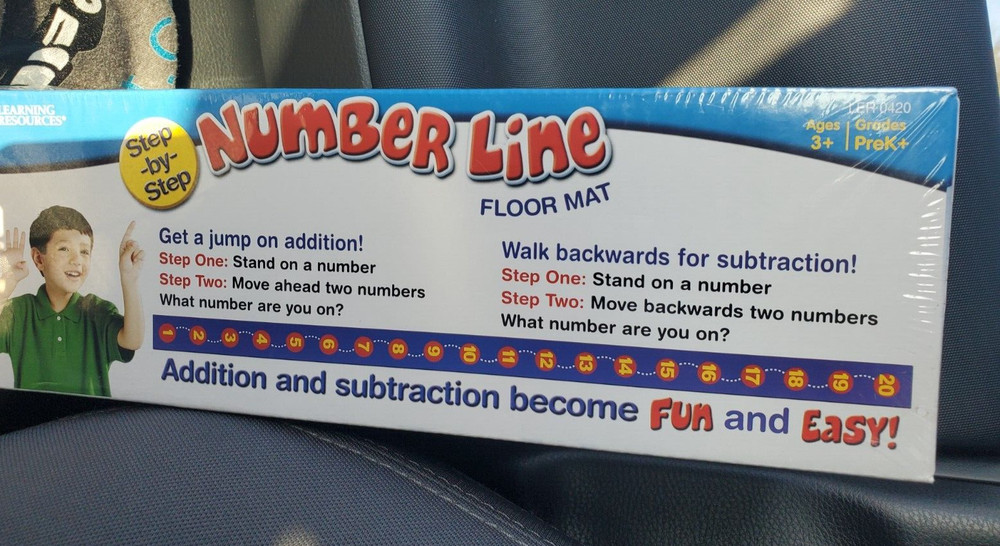 Learning Resources Step-by-Step Number Line 1-20