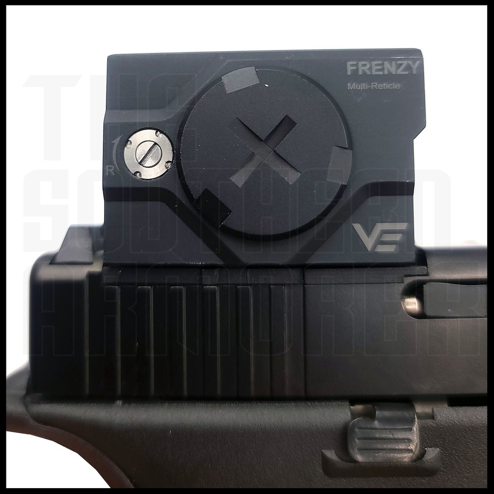 ENCLOSED RED DOT OPTIC SIGHT - SOLAR POWER MOTION SENSOR MULTI-RETICLE GLOCK MOS