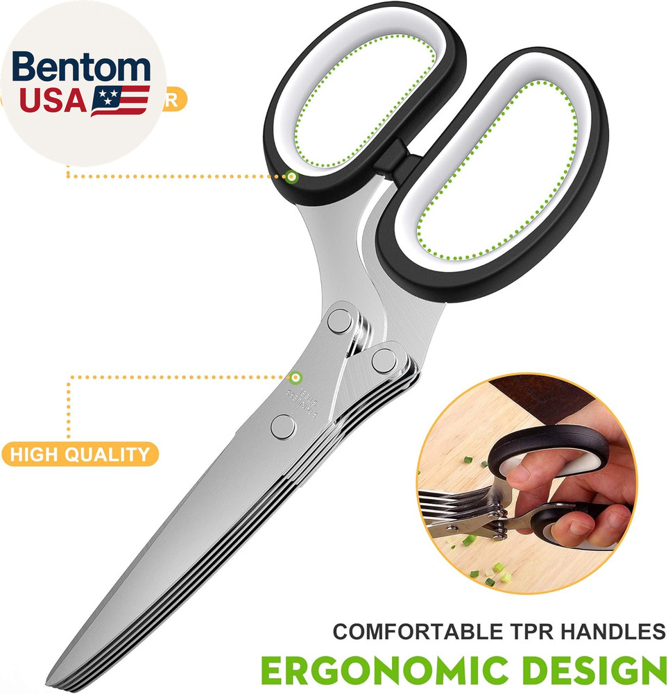 Fun Unique Kitchen Gadgets: Herb Scissors Set - Updated 2025 Cool Kitchen Tools