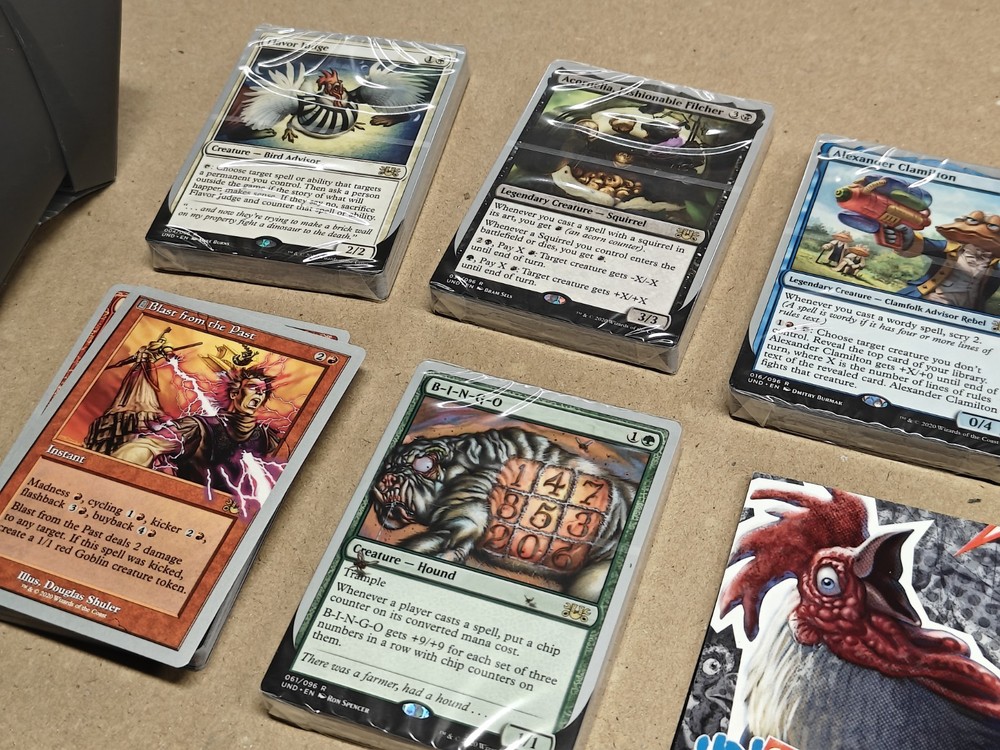 Magic The Gathering MTG Unsanctioned Complete Without Box