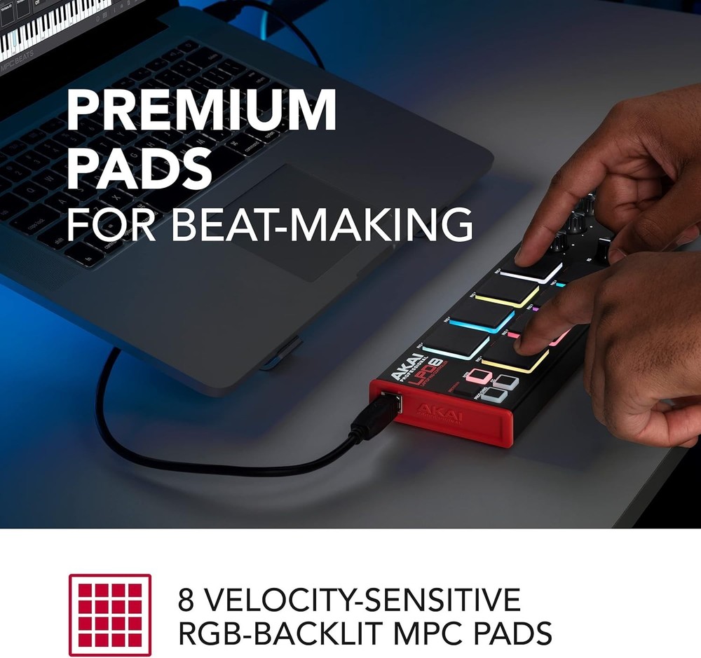 Versatile USB MIDI Controller for Musicians