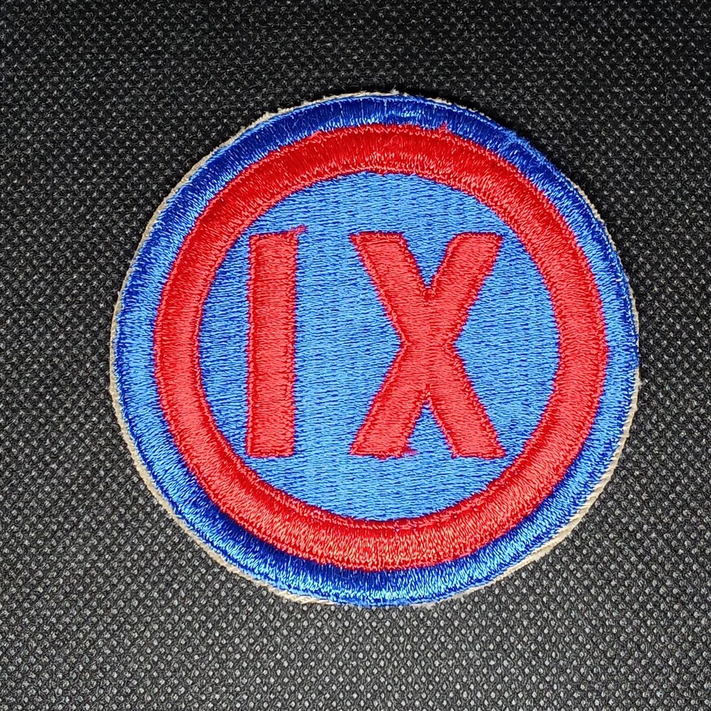 9th Ninth Corps Army  Unit Patch 3" US Military
