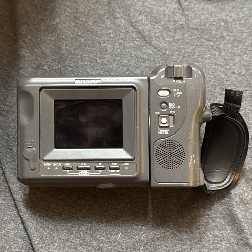 Vintage Sharp Viewcam VL-E600U 8mm Camcorder - Untested - As Is