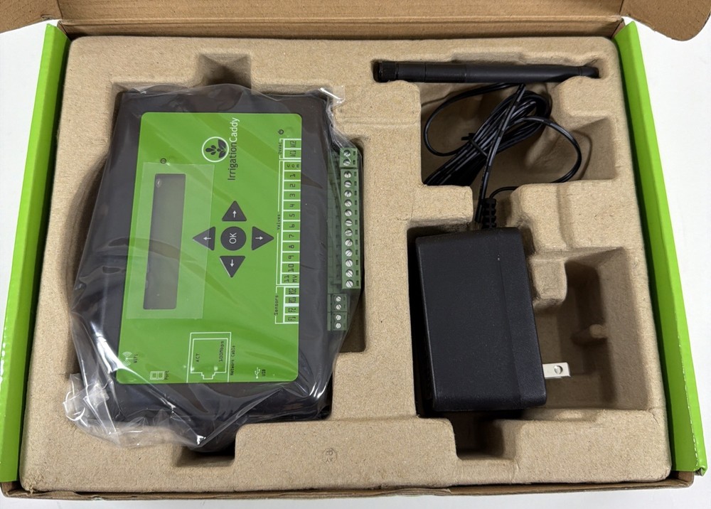 Irrigation Caddy IC-W1 11-Zone Wireless Web Based Sprinkler Control - Open Box