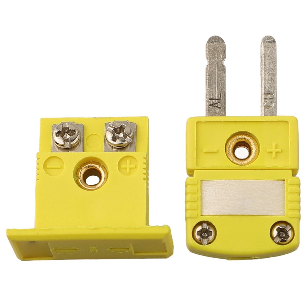 K Type Miniature Connection Kit with Panel Mounting Alloy Connector Set