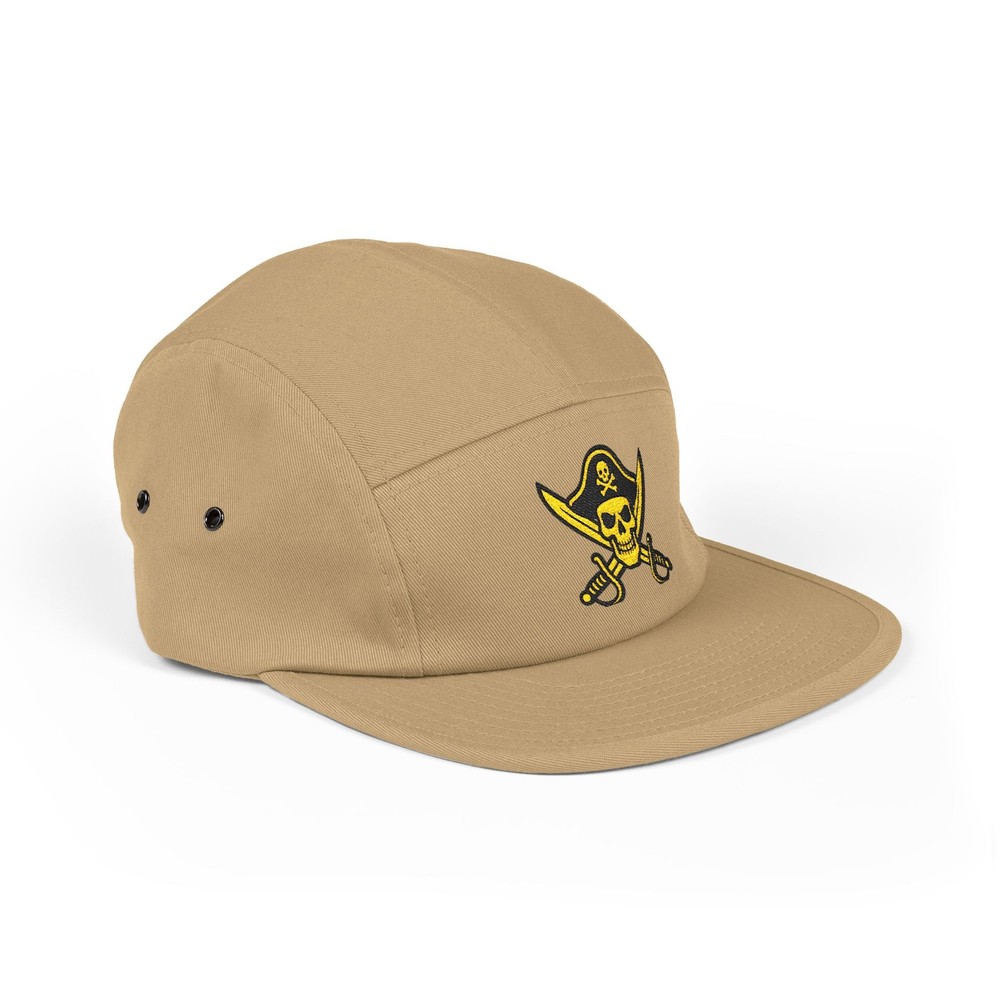 5 Panel Cap Embroidered Hat SnapBack Ball Cap Pirate Hat