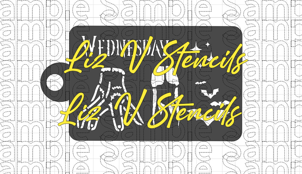 Weekday Wednesday Combo Stencil