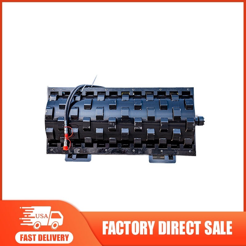 1.5m/ 60"  Vibratory Soil Compactor for Skid Steer fits Bobcat Padfoot Roller