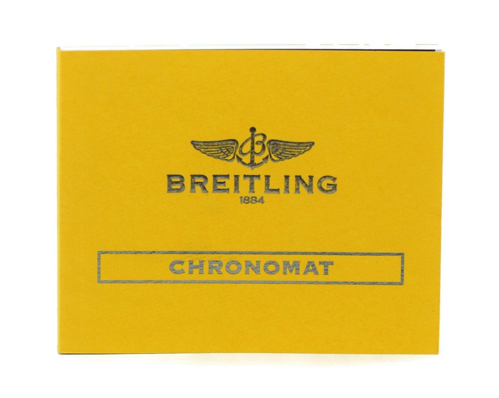 Breitling Chronomat Booklet Manual