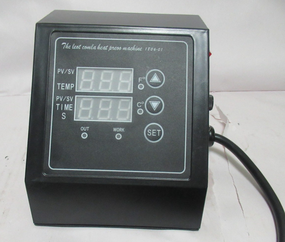 THE LEOT COMLA Heat Press Machine Control Module Timer, Temp Control Box 1806-01