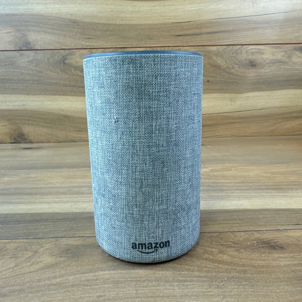 Amazon Echo (2nd Generation) Smart Speaker Gray Bluetooth Wireless Alexa Enabled