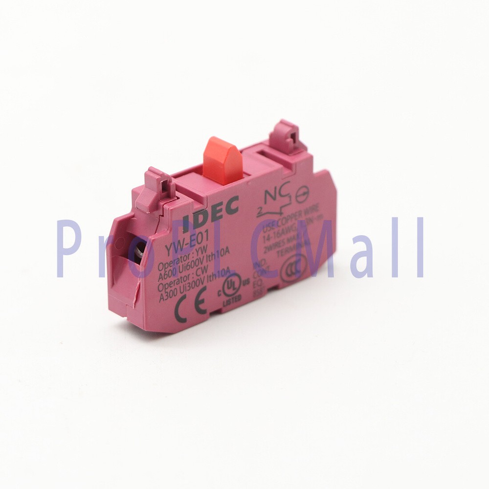 10Pcs IDEC Izumi push button switch  contact YW-E01  Us