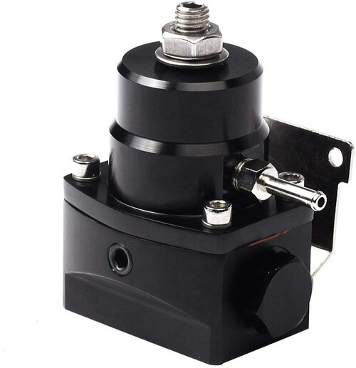 EFI Adjustable Fuel Pressure Regulator Kit with Gauge 6AN Fitting