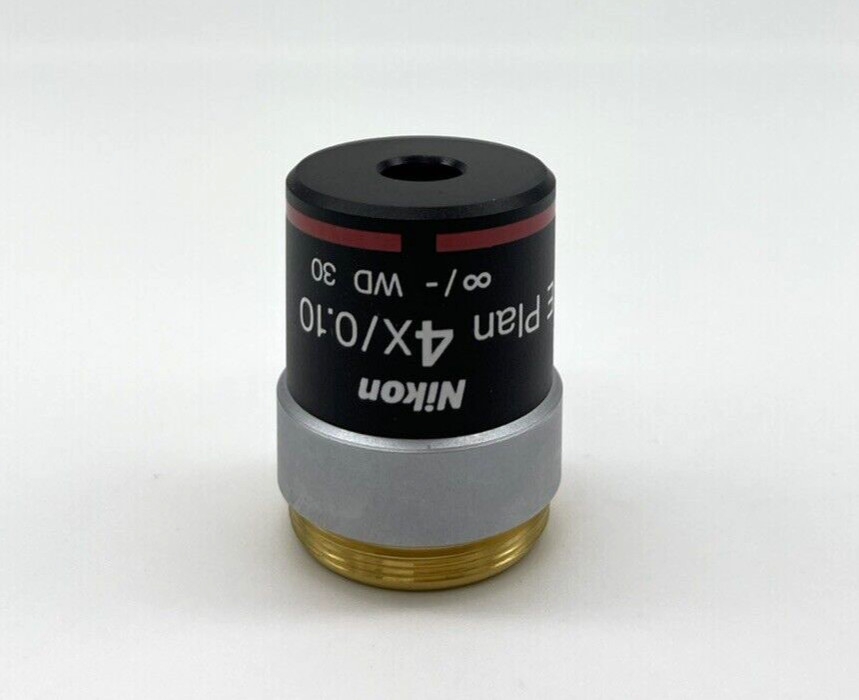 Nikon Microscope Objective E Plan 4x/0.10 for E200