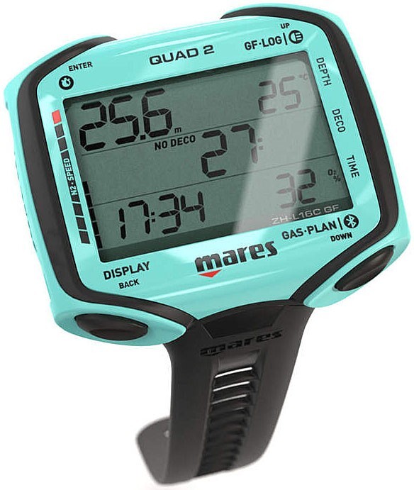 Mares Quad 2 Wrist Computer