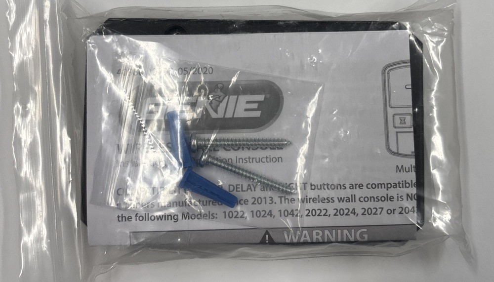 New! Genie GWWC-P Wireless Wall Control, Multi-Function 39902R OEM