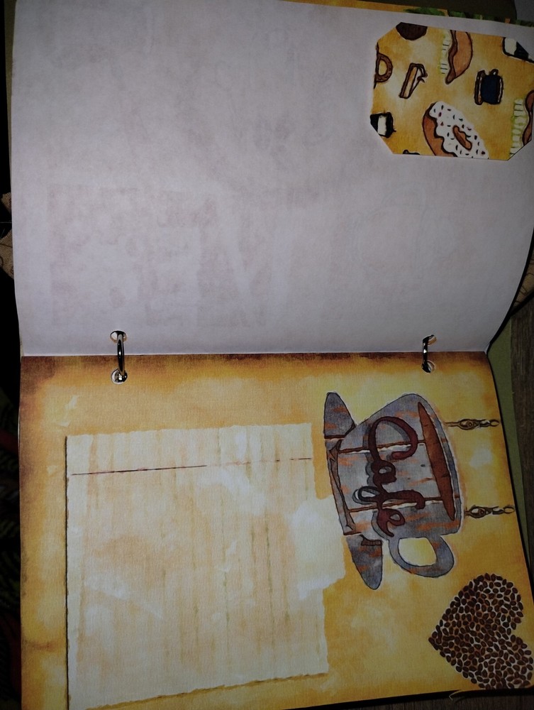 Coffee Junk Journal Scrapbook USA