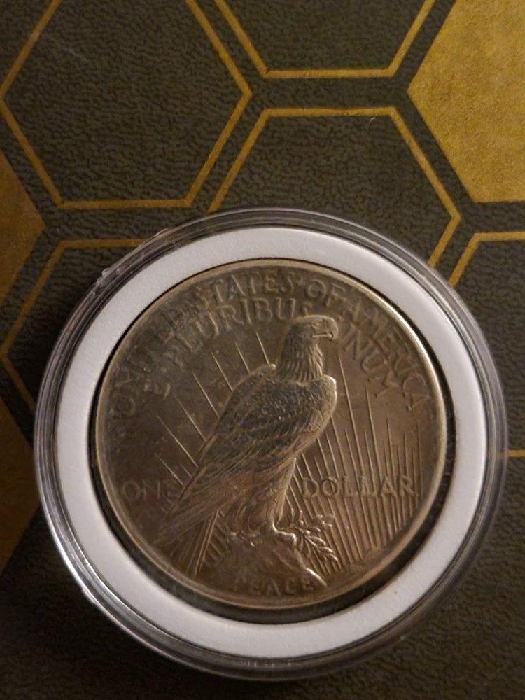 1925 P Peace silver dollar