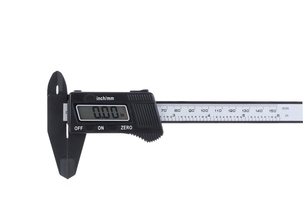 Digital Caliper 0-6" Electronic Micrometer with LCD Screen and Case
