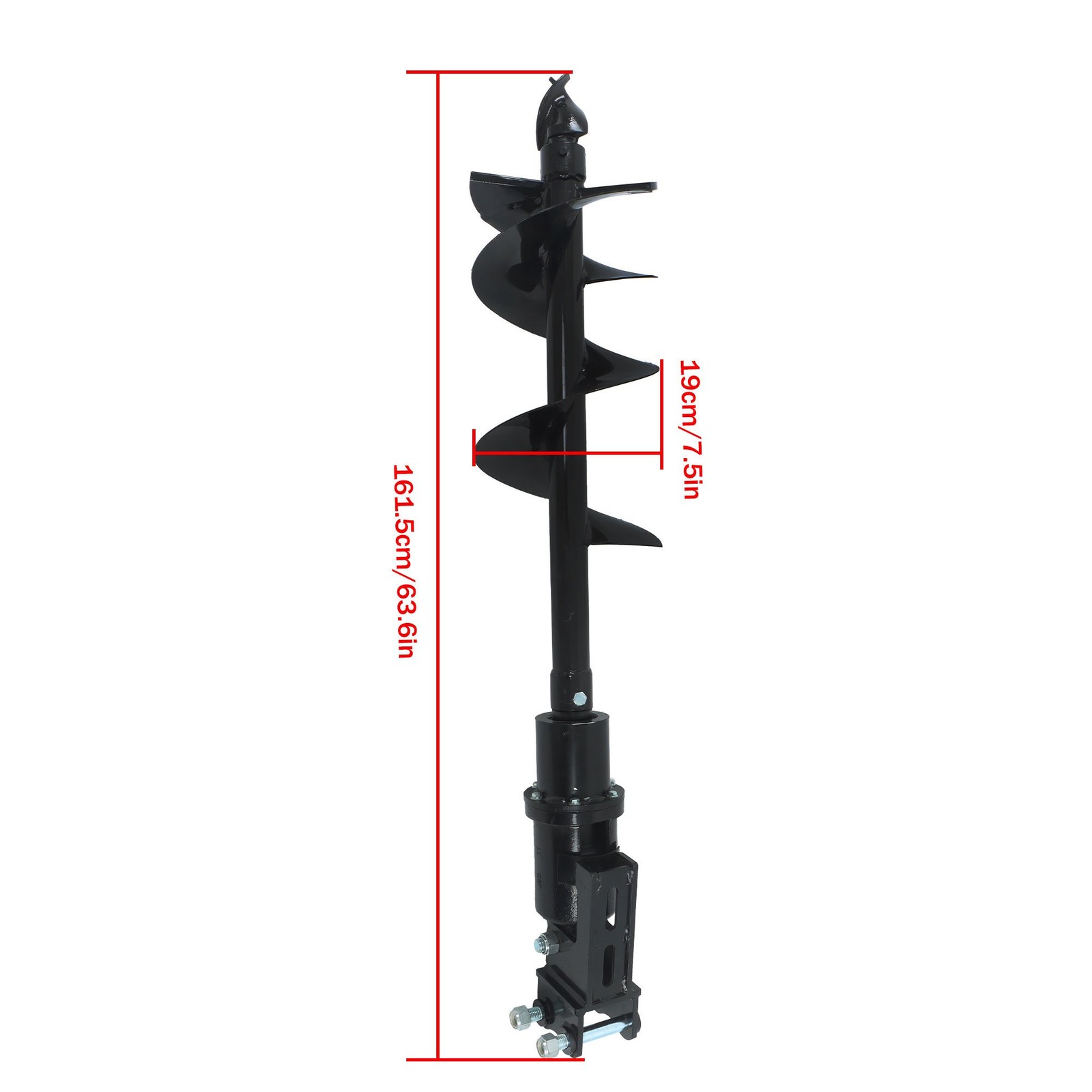 300mm Diameter Auger Drill for 1Ton-1.5Tons Small Digger Mini Excavator