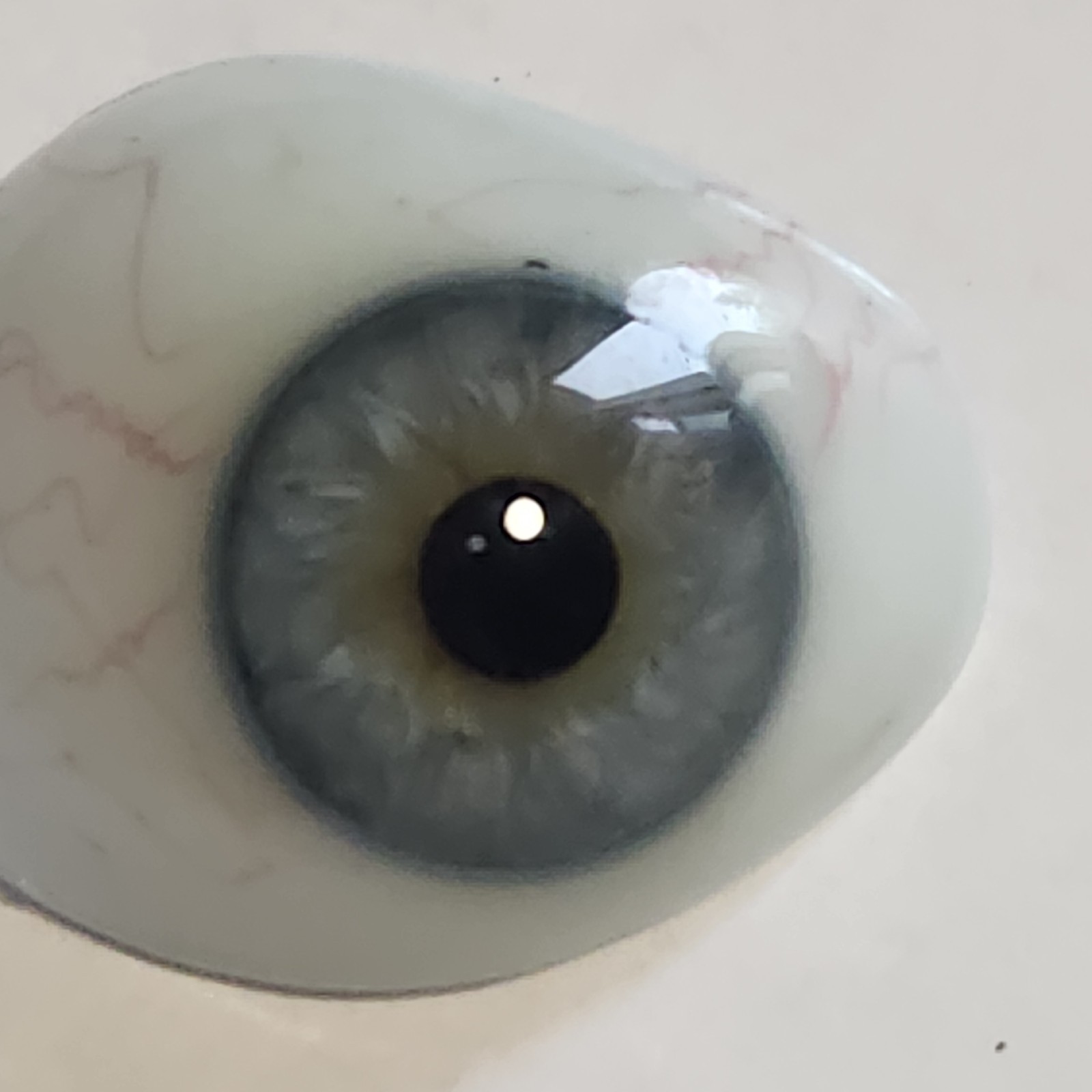 Rare Stunning Vtg Human Prosthetic Glass Eye German Hand Blown #12 Inventory