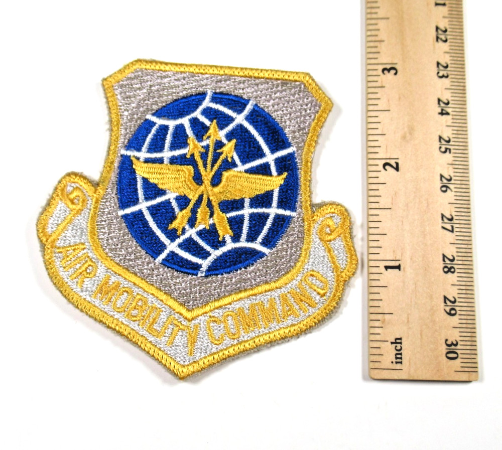 Air Mobility Command Vintage Embroidered Air Force Patch Sew On