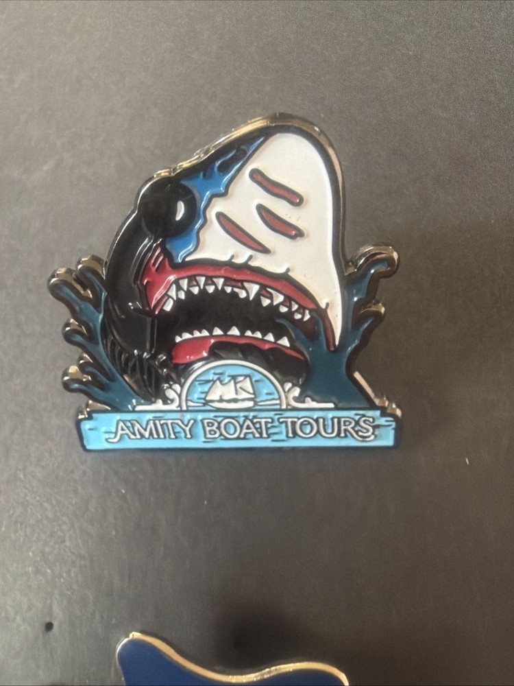 Jaws Enamel Pin Set 2 Pack